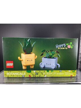 Lego Botanicals Happy Plants 10349 Building Set 9+ 217 Pieces